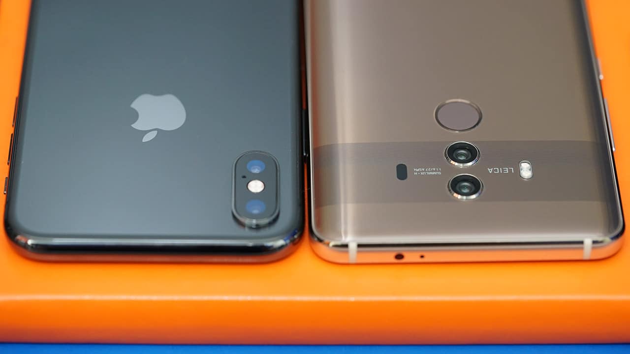 Image result for iPhone X vs mate 10 pro