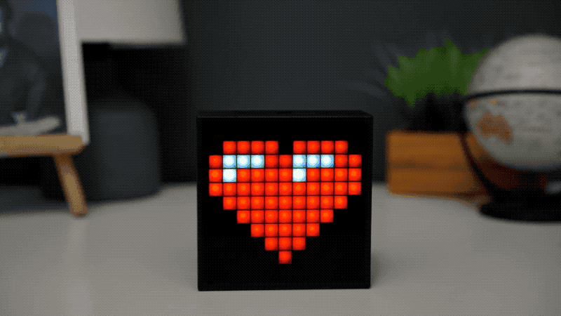 Divoom Timebox Mini LED display samples
