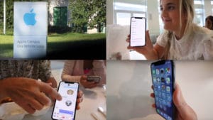 Screenshots from the now deleted video