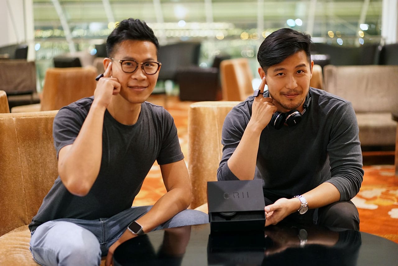 ORII Ring Co-Founders Emile Chan and Kevin Wong