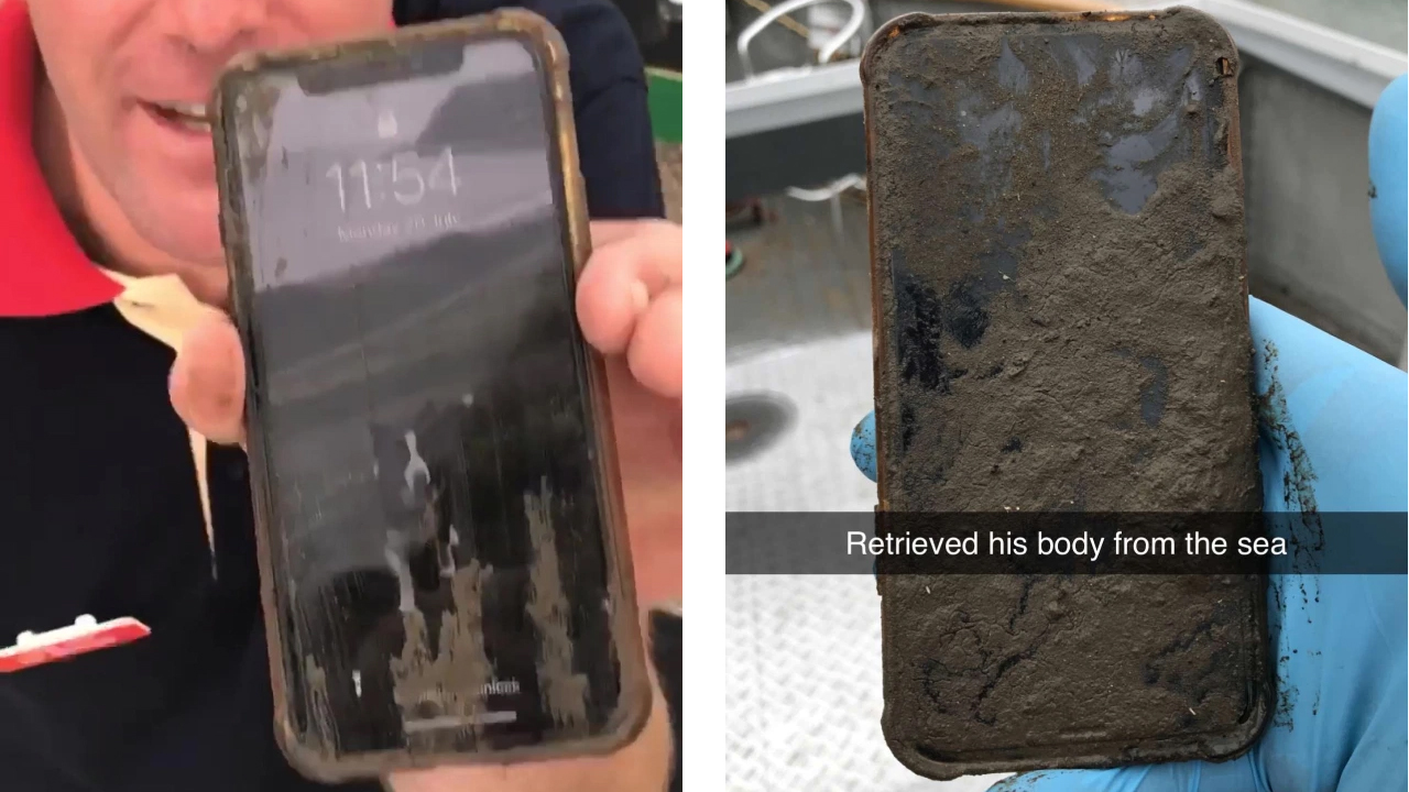 iPhone X survives six days underwater