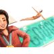Google Doodle featuring the first Fil-Am woman to win Olympic gold