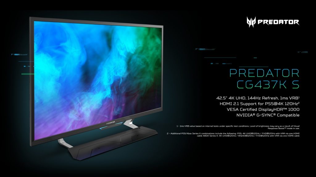 Acer unveils three new Predator HDR gaming monitors - GadgetMatch