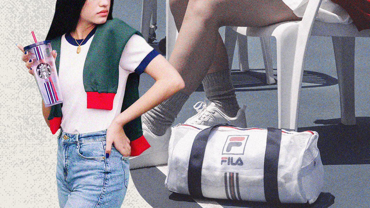 Starbucks x FILA collection