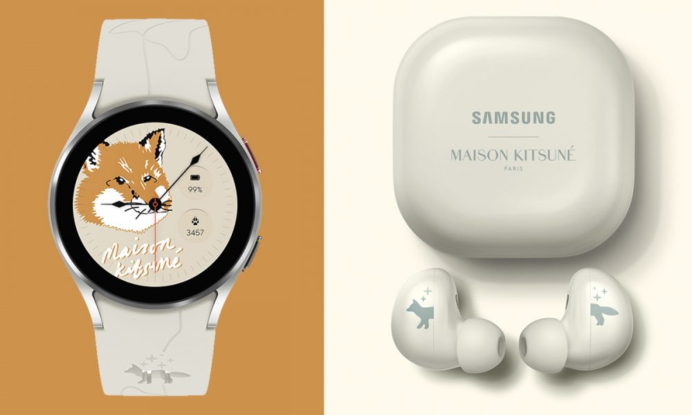 Samsung, Maison Kitsuné tie up for Galaxy Watch4 and Buds2