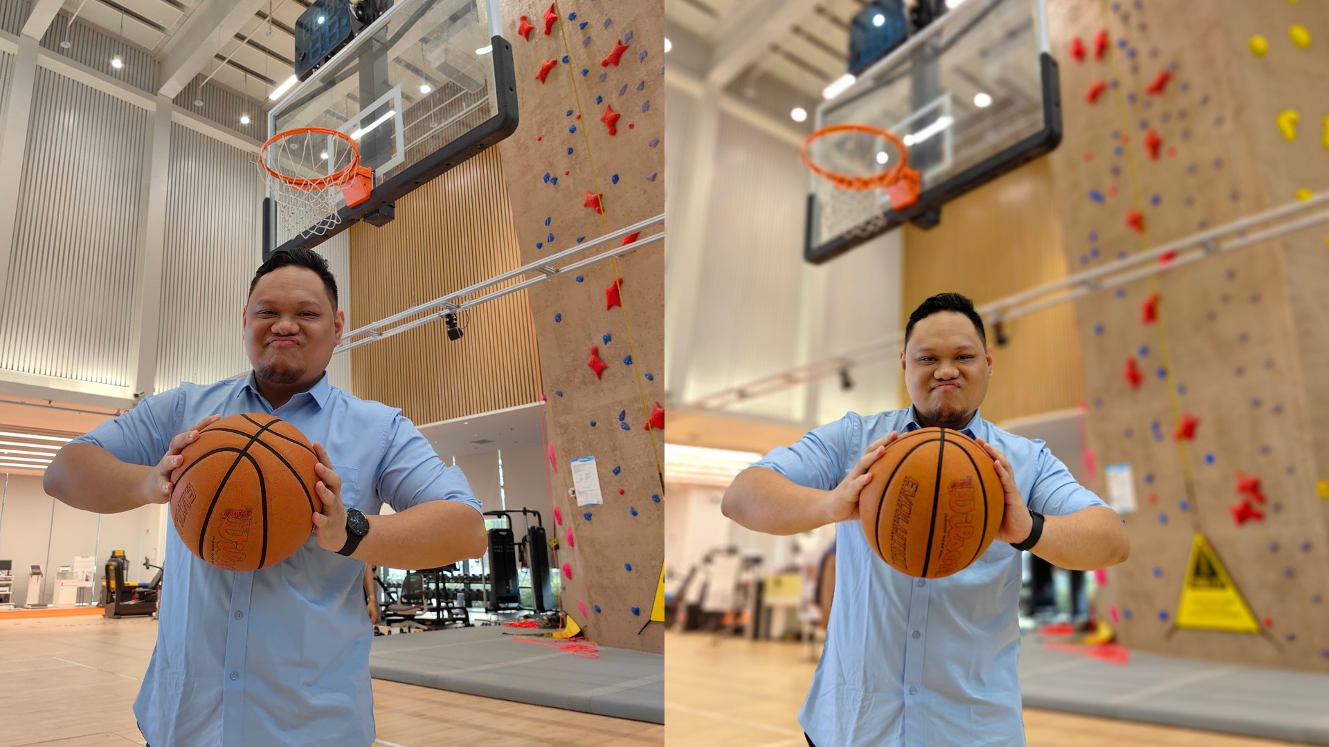 L: Portrait off | R: Portrait on