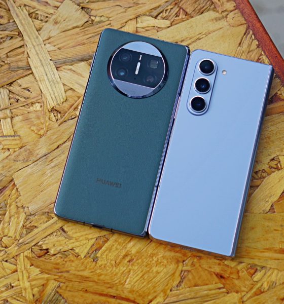 Huawei Mate X3 and Samsung Galaxy Z Fold5