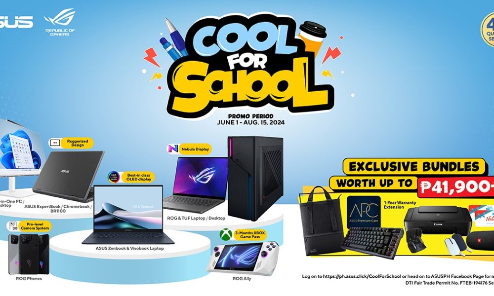 ASUS-ROG Cool for School 2024: Promos, bundles for everyone - GadgetMatch