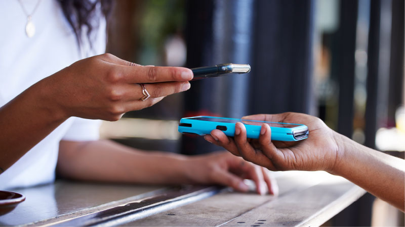 Visa card digital payment