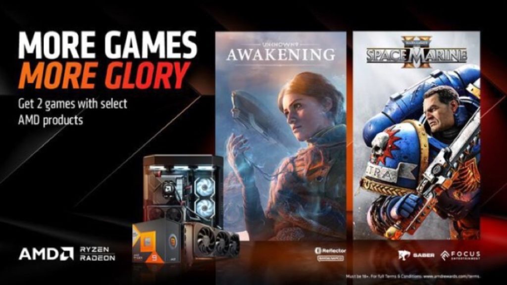 These AMD processors, GPUs come bundled with two free games - GadgetMatch