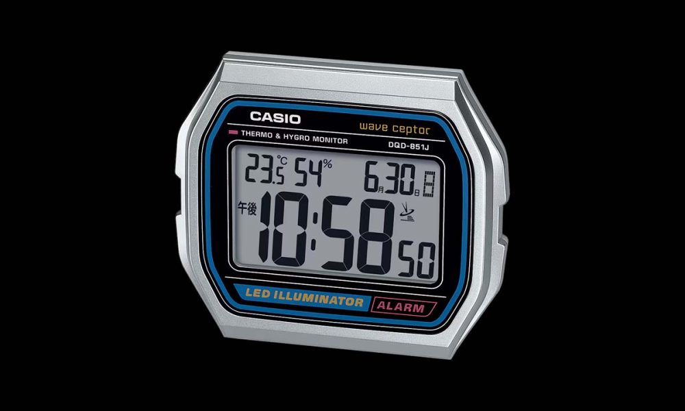 Casio just made a vintage desk clock for your bedroom - GadgetMatch