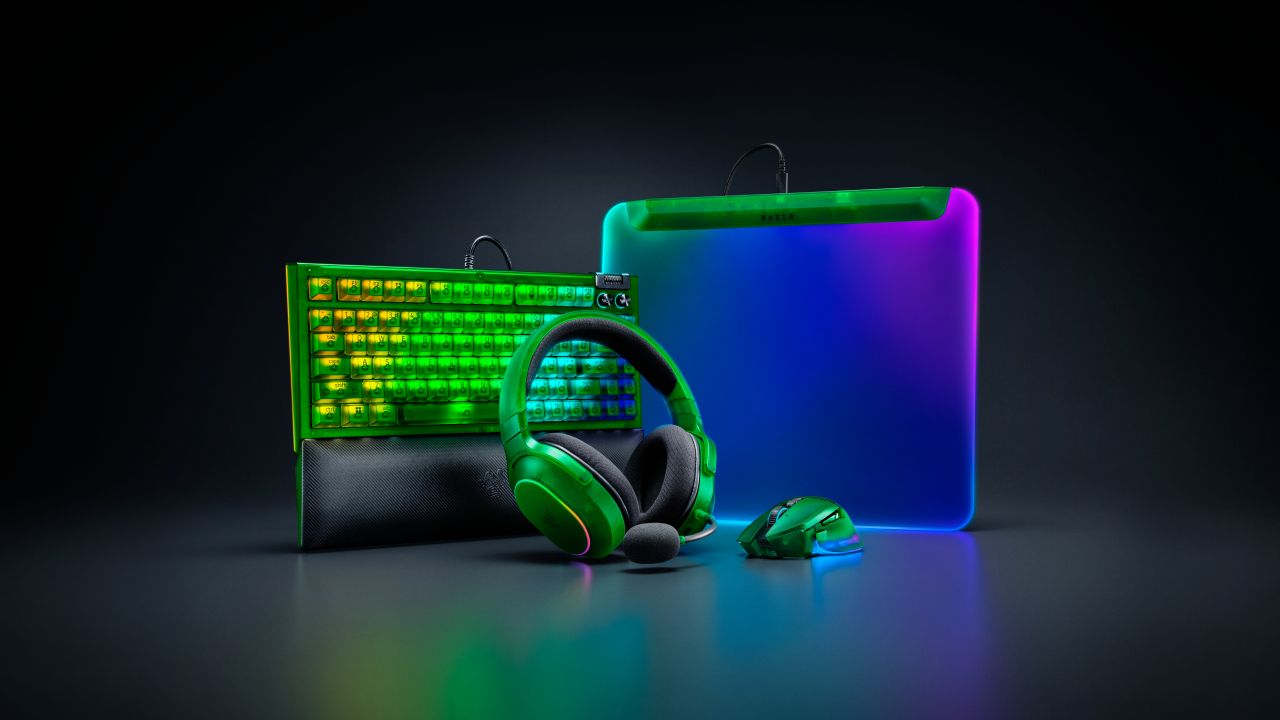 Razer PHANTOM GREEN EDITION 4種類セット　新品未開封 Razer Phantom Collection: All-translucent design, new aesthetics