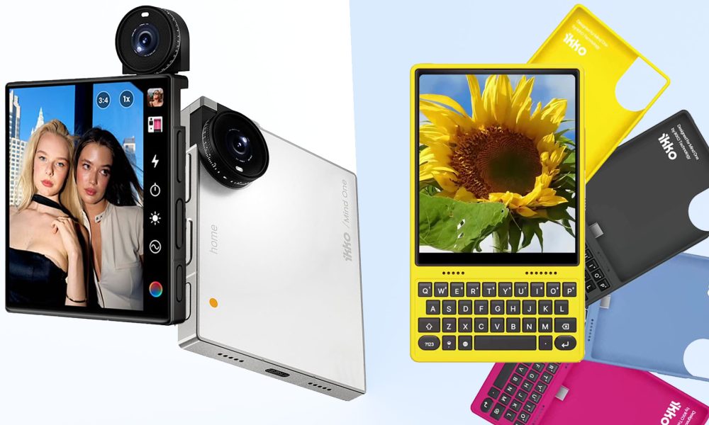 The iKKO Mind One is a card-sized smartphone that has built-in