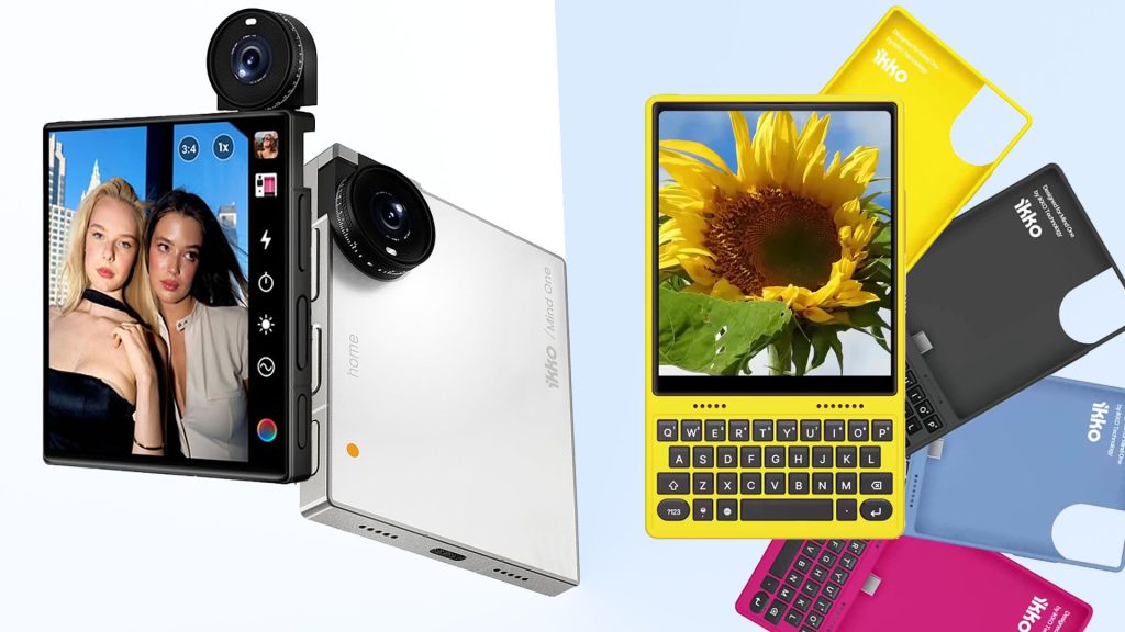 The iKKO Mind One is a card-sized smartphone that has built-in internet ...