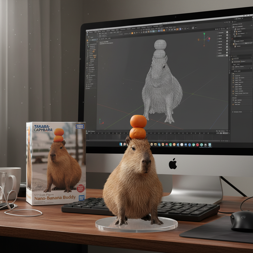 Nano Banana AI Capybara