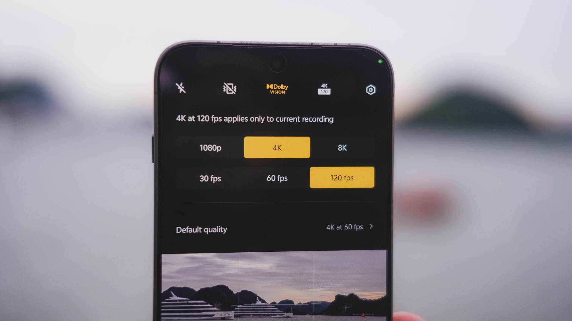 vivo Dolby Vision 4K 120fps