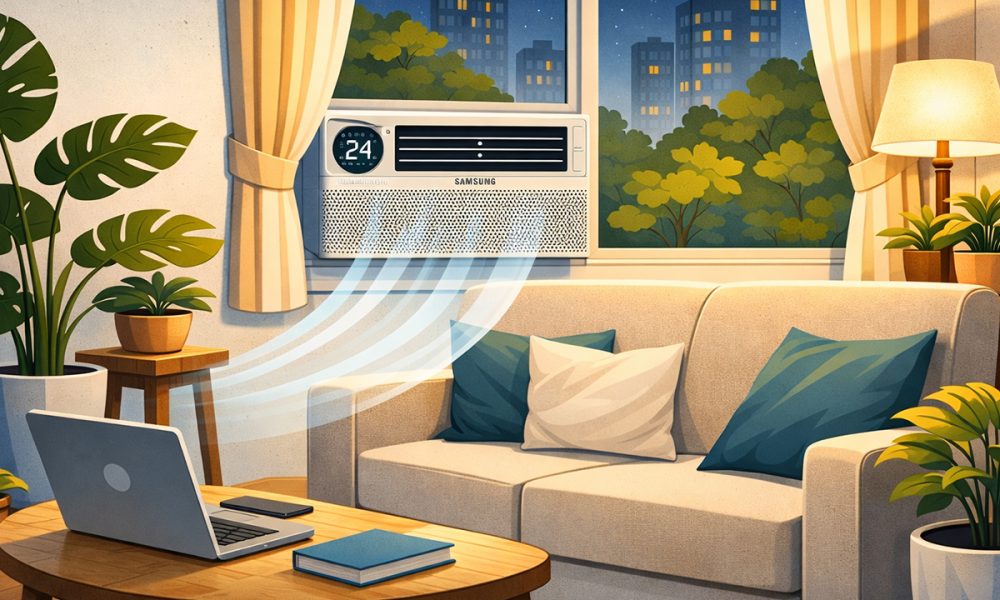 Samsung window-type inverter air conditioner review for solo living ...