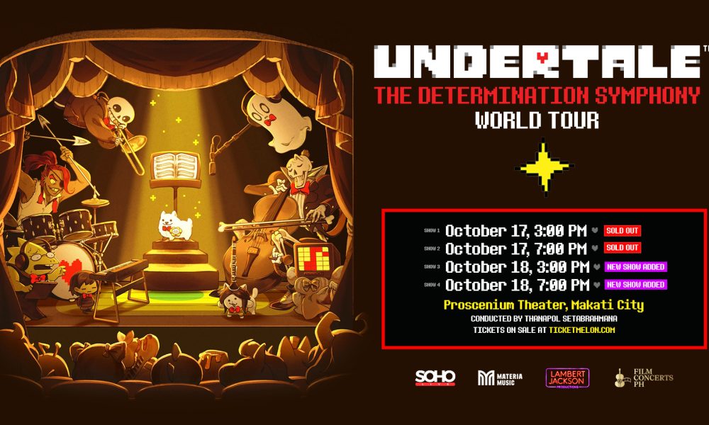 UNDERTALE: The Determination Symphony gets two more shows